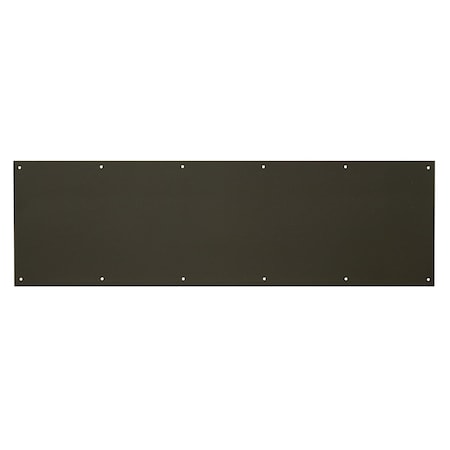 Prime-Line Kick Plate, 10 in. X 34 in., 313 Bronze Single Pack J 4693